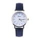 Geneva Watches Women Dress Clock Relogio Feminino PU Leather Black Analog Quartz Watch CF