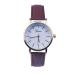 Geneva Watches Women Dress Clock Relogio Feminino PU Leather Black Analog Quartz Watch CF