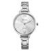 Geneva Watches Women Gold Silver Dress Clock Relogio Feminino Stainless Steel Band Analog Quartz Watch CF