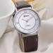 Geneva Watches Women Rhinestone Dress Clock Relogio Feminino Dial PU Leather Band Analog Quartz Watch CF