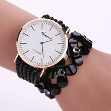 Geneva Women Bracelet Watches Rhinestone Crystal Dress clock bangle Wrist Watch Relogio Feminino CF