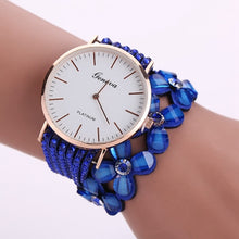 Geneva Women Bracelet Watches Rhinestone Crystal Dress clock bangle Wrist Watch Relogio Feminino CF