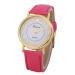 Geneva Women Watches Dress Clock PU Leather Band Bracelet Analog Quartz Wrist Watch Relogio Feminino CF