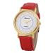 Geneva Women Watches Dress Clock PU Leather Band Bracelet Analog Quartz Wrist Watch Relogio Feminino CF