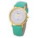 Geneva Women Watches Dress Clock PU Leather Band Bracelet Analog Quartz Wrist Watch Relogio Feminino CF