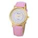 Geneva Women Watches Dress Clock PU Leather Band Bracelet Analog Quartz Wrist Watch Relogio Feminino CF