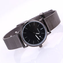 Geneva Women Watches Dress Clock Stainless Steel Mesh Band Quartz Wrist Watch Relogio Feminino Gift CF