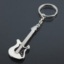 Guitar Keychain Buckle Key Chain Ring for men's Gifts Design CF