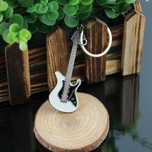 Guitar Keychain Buckle Key Chain Ring for men's Gifts Design CF