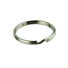 Key Chain Keyring Voberry 50pcs KeyRing Kay Chain 25mm Round Split Key Rings Keychain With Nickel CF