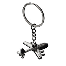 Keychain Personality Key Chain Metal Keyring Civil Aircraft Pattern Keys Ring Gift CF