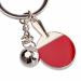 Keychain Novelty Souvenir Metal Dice Gifts Charm Key Ring Trinket Lovely Car Key Pendant Amzing CF