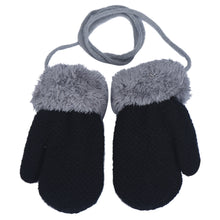 Knitted Gloves Children Warm Rope Mittens Boy Leaf Girl Glove CF