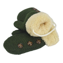 Knitted Gloves Children Warm Rope Mittens Boy Leaf Girl Glove CF