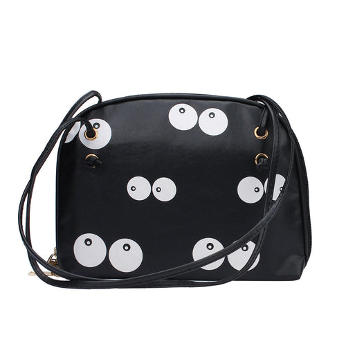 Lovely Design Bags Women Eye Faux Leather Satchel Shoulder Bag Messenger Tote Crossbody Bags Handbag CF