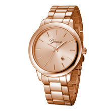 Luxury Geneva Women Watches Crystal Stainless Steel Band Clock Gold Silver Analog Watch Relogio Feminino CF