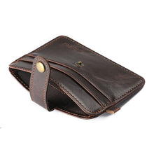 Luxury Retro Mens Wallets PU Leather Clutch Wallet Credit ID Card Slim Purse bolso masculino CF