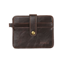 Luxury Retro Mens Wallets PU Leather Clutch Wallet Credit ID Card Slim Purse bolso masculino CF