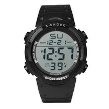 Men Digital Watch Top Luxury Boy Military Army LCD Stopwatch Date Rubber Watch Relogio Masculino CF