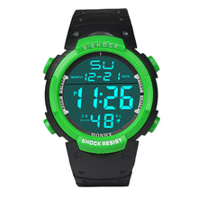 Men Digital Watch Top Luxury Boy Military Army LCD Stopwatch Date Rubber Watch Relogio Masculino CF