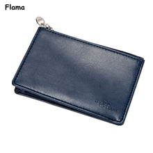 Men ID Holder Slim Mini Wallet Cow PU Leather Purse Credit Card Case Bolso Masculino CF