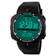 Men LED Digital Watches Date Military Army Rubber Top Luxury Watch Alarm Clock Relogio Masculino CF