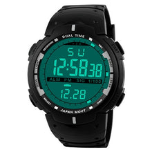 Men LED Digital Watches Date Military Army Rubber Top Luxury Watch Alarm Clock Relogio Masculino CF