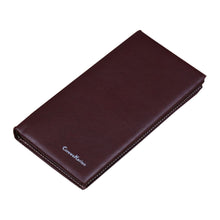 Men Wallet Long Purse PU Leather Card Cash Receipt Holder Organizer Wallets bolso masculino CF