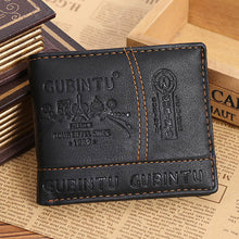 Men Wallets Luxury PU Leather Card Cash Receipt Holder Organizer Bifold Wallet Purse bolso masculino CF