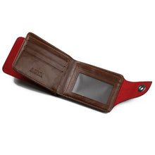 Men Wallets Mini PU Leather Credit Card ID Coin Holder Money Clip Wallet bolso masculino CF