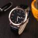 Men Watch Top Luxury Military Army Business Clock Quartz PU Leather Analog Watch Relogio Masculino CF