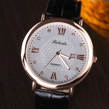 Men Watch Top Luxury Military Army Business Clock Quartz PU Leather Analog Watch Relogio Masculino CF