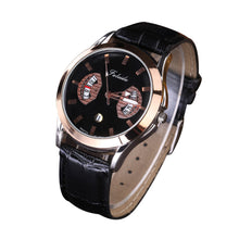 Men Watch Top Luxury Military Army Relogio Masculino PU Leather Date Analog Wrist Watch Clock CF