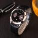 Men Watch Top Luxury Military Army Relogio Masculino PU Leather Date Analog Wrist Watch Clock CF