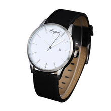 Men Watches Top Luxury Military Army Analog Quartz Relogio Masculino PU Leather Band Date Watch CF