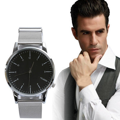 Men Watches Top Luxury Military Army Business Clock Relogio Masculino Stainless Steel Band Dial Watch CF