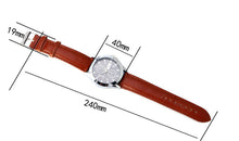 Men Watches Top Luxury Military Army Business Relogio Masculino Three Areas Full Chronograph Watch CF