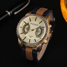 Men Watches Top Luxury Military army Business Clock PU Leather Band Analog Watch Relogio Masculino CF
