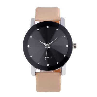Men Watches Top Luxury Military army Business Quartz Clock Relogio Masculino PU Leather Band Watch CF