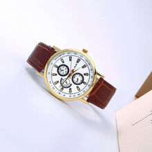 Men Watches Top Luxury Military army PU Leather Band Analog Clock Quartz Watch Relogio Masculino CF