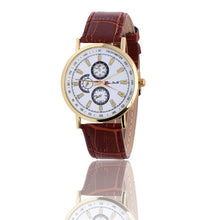 Men Watches Top Luxury Military army PU Leather Band Analog Clock Quartz Watch Relogio Masculino CF