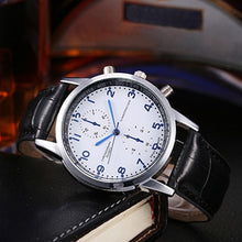 Men Watches Top Luxury Military army PU Leather Band Dial Clock Quartz Wrist Watch Relogio Masculino CF