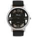 Men Watches Top Luxury PU Leather Strap Analog Military Army Quartz Wrist Watch Relogio Masculino CF
