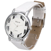 Men Watches Top Luxury PU Leather Strap Analog Military Army Quartz Wrist Watch Relogio Masculino CF