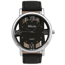 Men Watches Top Luxury PU Leather Strap Analog Military Army Quartz Wrist Watch Relogio Masculino CF