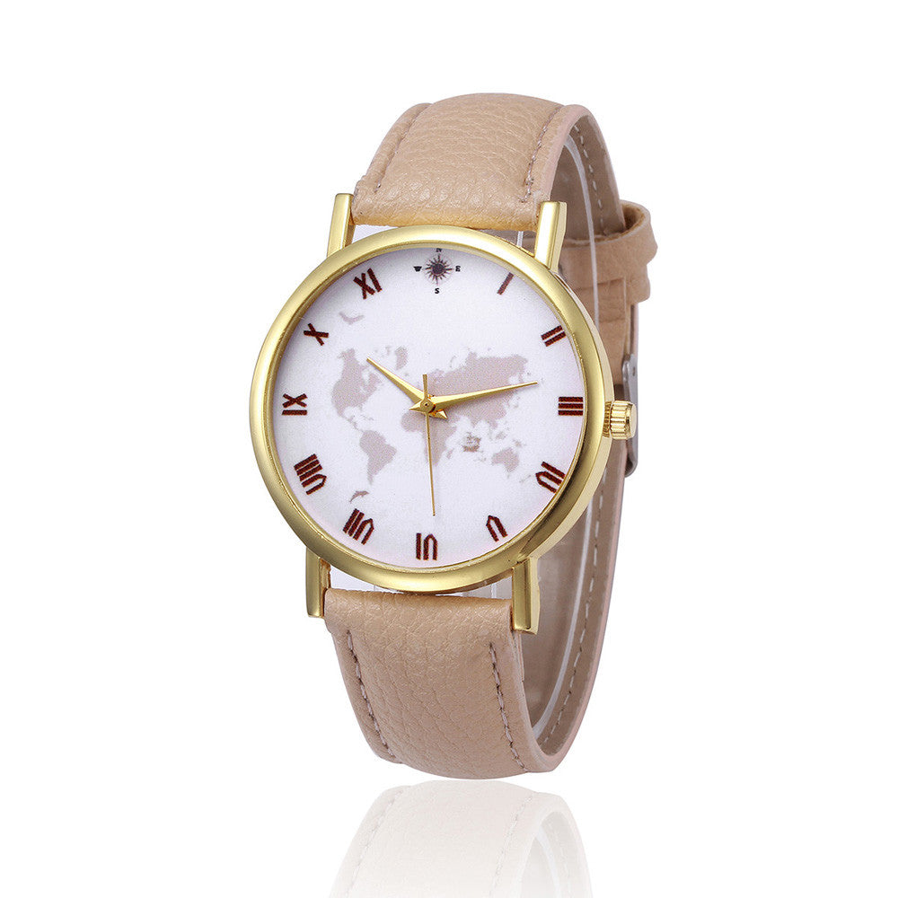 Men Watches Top Luxury Retro Design PU Leather Band Military army Analog Quartz Watch Relogio Masculino CF