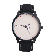Men Women Watches Top Luxury Relogio Montre PU Leather Band Analog Quartz Watch Clock CF
