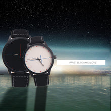 Men Women Watches Top Luxury Relogio Montre PU Leather Band Analog Quartz Watch Clock CF