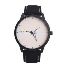 Men Women Watches Top Luxury Relogio Montre PU Leather Band Analog Quartz Watch Clock CF