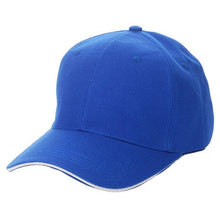 Men's Baseball sun caps Casuals hat solid candy colors snapback popular cotton& polyester hats CF